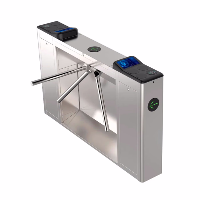 VARITO VT-J181 Ticketing System Tripod Turnstile with integrated ticket scanning and access control features.