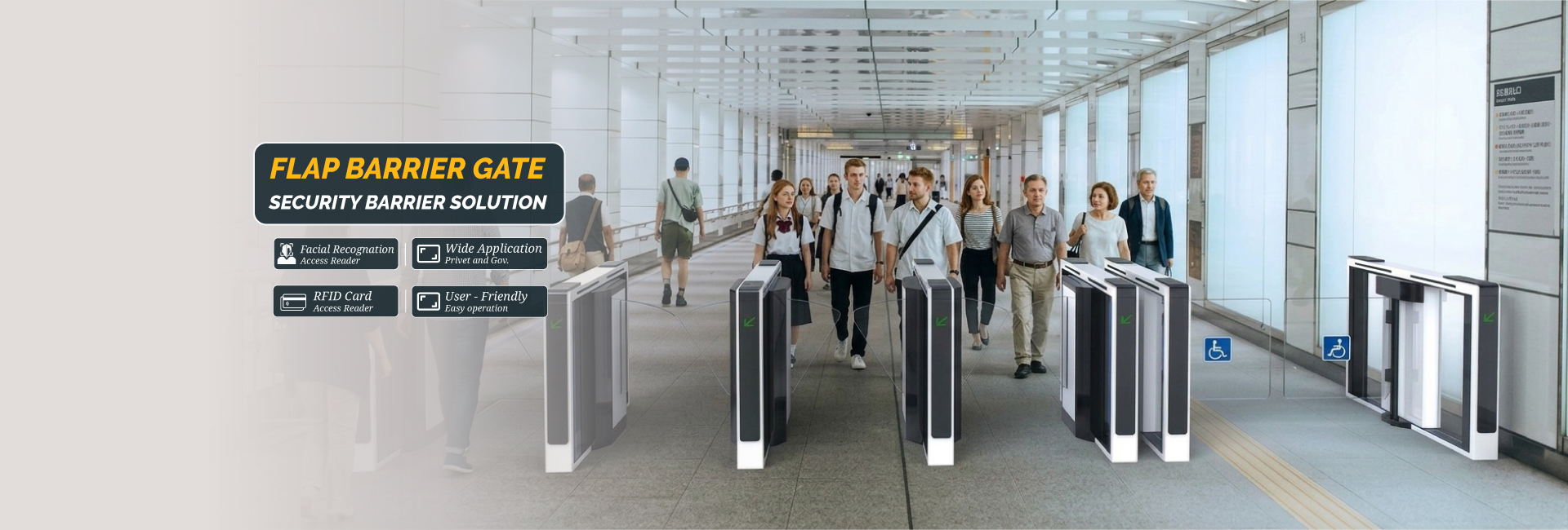 Flap Barrier Gate